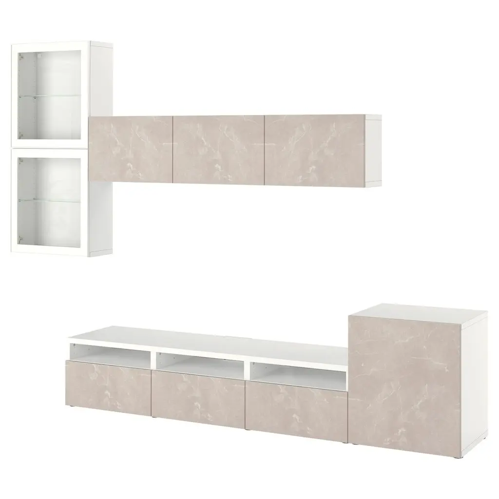 Белый Глассвик/бергсвикен бежевый