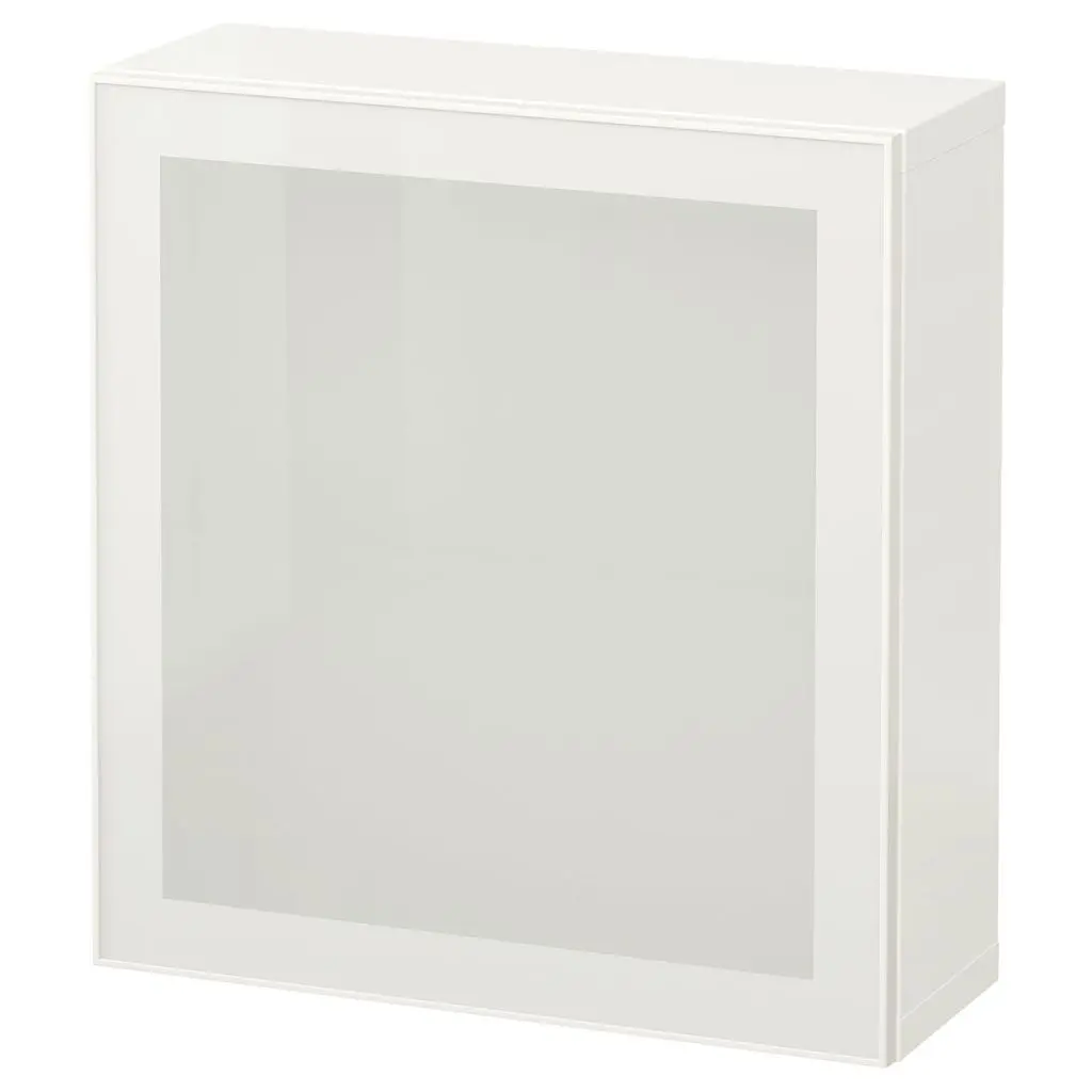 Белый/Глассвик белый матовое стекло