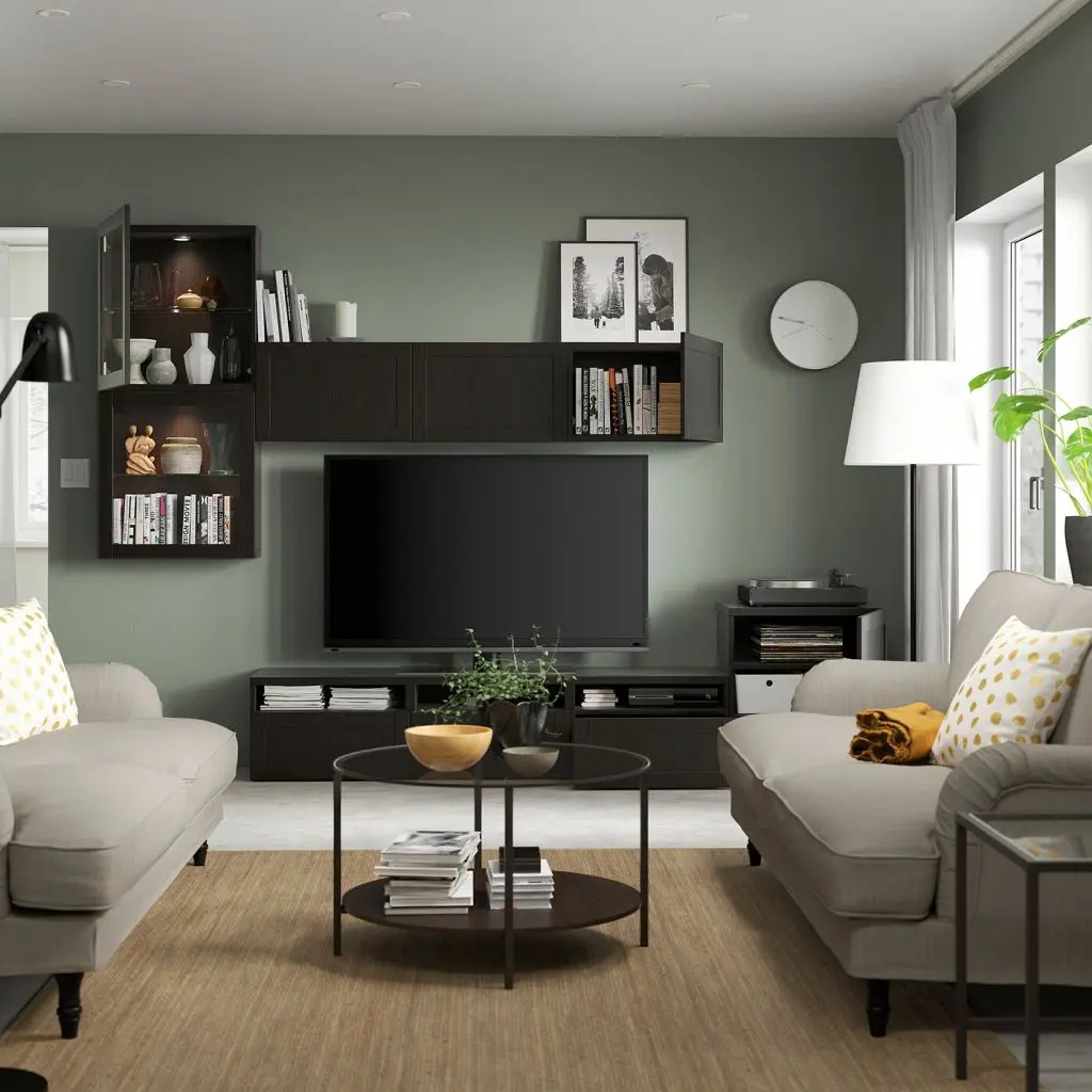 Черно-коричневый/Ханвикен черно-коричневый прозрачное стекло