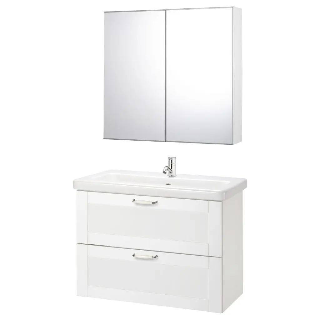 Йельсен белый/ПИЛКОН смеситель