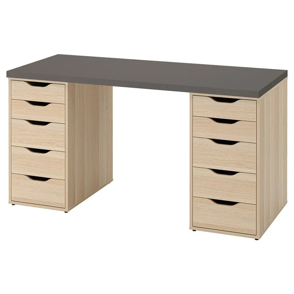 Темно-серый/под беленый дуб