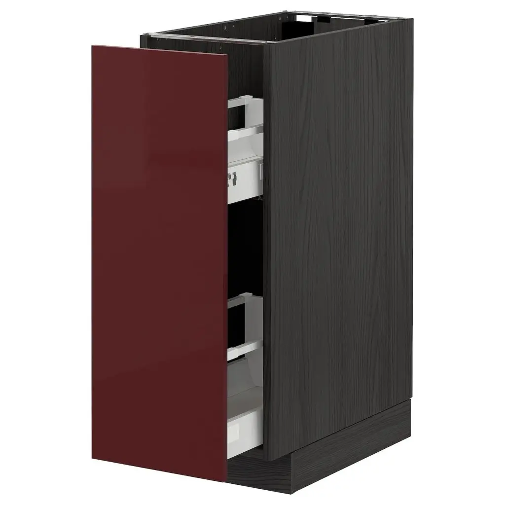 Калларп глянцевый темный красно-коричневый