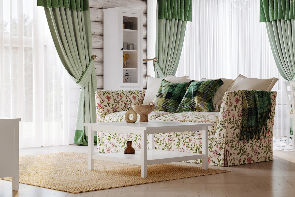 Стол журнальный Кантри, массив сосны, цвет белый — изображение 4