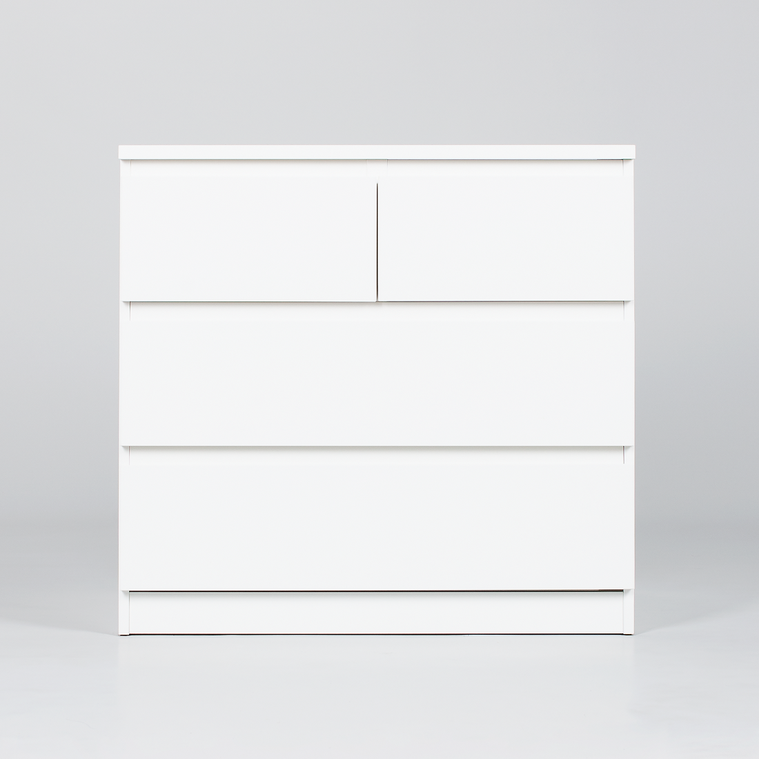 Комод МАЛЬТА с четырьмя выдвижными ящиками, цвет белый — изображение 2